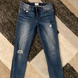 Hudson Nico Mid Rise Skinny Jeans size 28